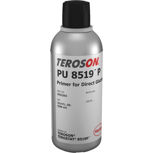 Teroson&reg; PU 8519 P Glass Primer & Activator, 500 ml, Bottle Moffatt Supply & Specialties