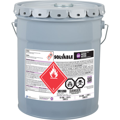 Liquid Acetone, 18.9 L Moffatt Supply & Specialties