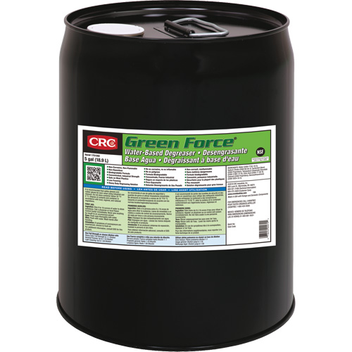 Green Force&reg; Water-Based Degreaser, Pail Moffatt Supply & Specialties