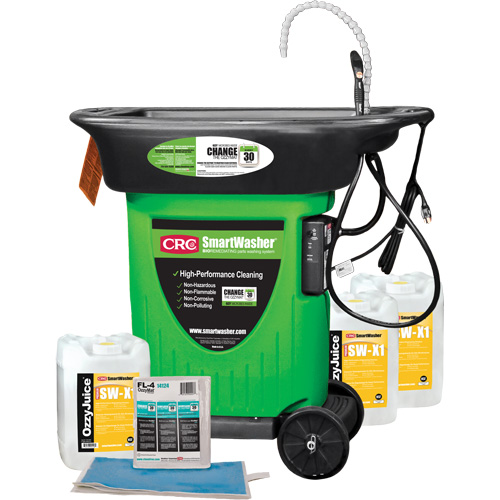 Trousse pour bassin de nettoyage de pi&egrave;ces mobiles SmartWasher SW-X123 Moffatt Supply & Specialties