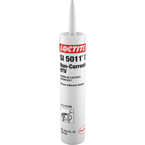 Superflex&reg; SI 5011CL Non-Corrosive RTV Silicone, Cartridge, Clear Moffatt Supply & Specialties