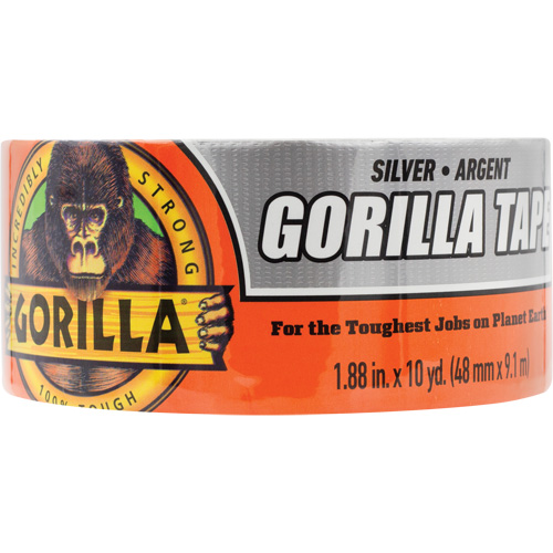 Duct Tape, 17 mils, Silver, 48 mm (2") x 9.14 m (30') Moffatt Supply & Specialties