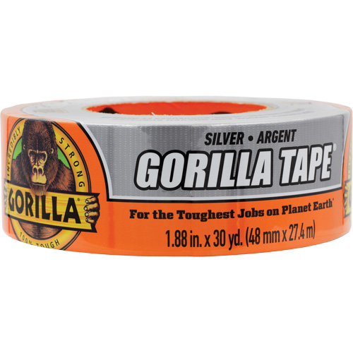 Duct Tape, 17 mils, Silver, 48 mm (2") x 27.43 m (90') Moffatt Supply & Specialties