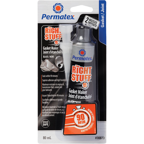 Compos&eacute; &agrave; joints 90 minutes The Right Stuff, Tube, Noir Moffatt Supply & Specialties