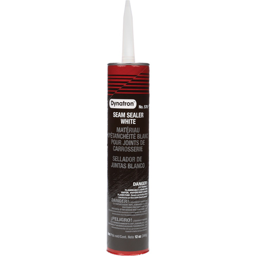 Dynatron Caulk Auto Seam Sealer, 12 oz., Cartridge, White Moffatt Supply & Specialties