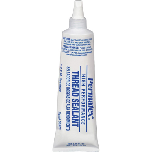 Scellant pour filetage haute performances, Tube, 250 ml, -54° C - 149° C/-65° F - 300° F Moffatt Supply & Specialties