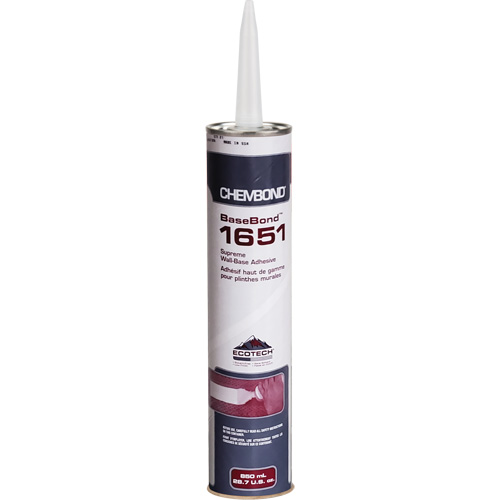 Adh&eacute;sif acrylique pour soubassement Chembond Basebond Supreme Moffatt Supply & Specialties