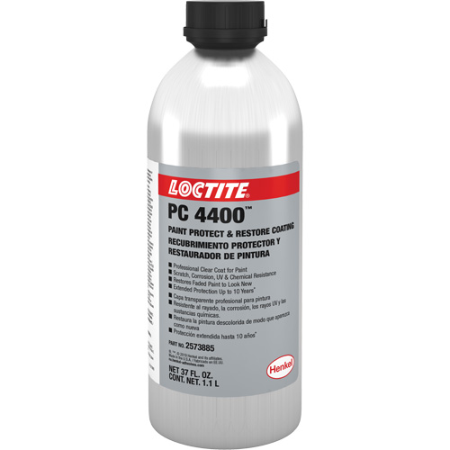 PC 4400 Paint Protect & Restore Coating, 1.1 L, Aerosol Can, Clear Moffatt Supply & Specialties