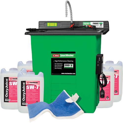 Trousse de bassin de nettoyage de pi&egrave;ces Signature SmartWasher SW-725 Moffatt Supply & Specialties