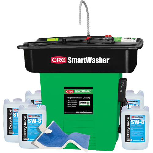 Trousse de bassin de nettoyage de pi&egrave;ces Supersink SmartWasher SW-828 Moffatt Supply & Specialties