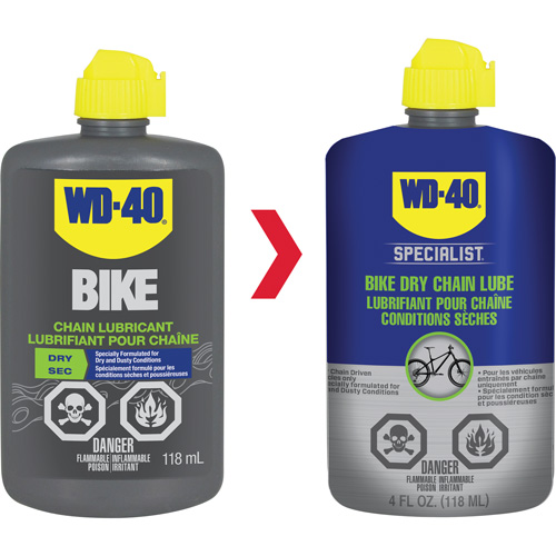 Bike Dry Chain Lubricant, Bottle Moffatt Supply & Specialties