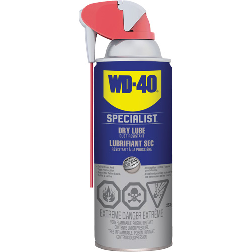 Vaporisateur lubrifiant solide r&eacute;sistant &agrave; la salet&eacute; et la poussi&egrave;re Specialist, Canette a&eacute;rosol Moffatt Supply & Specialties