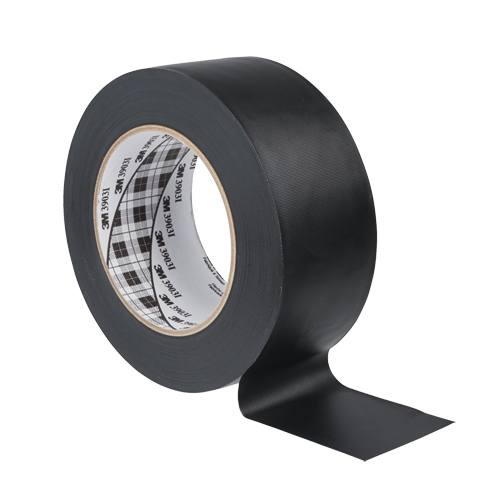 Rubans adh&eacute;sifs en vinyle 3903, 1245 mm (49") la x 46 m (151') lo, 6,5 mils, Noir Moffatt Supply & Specialties