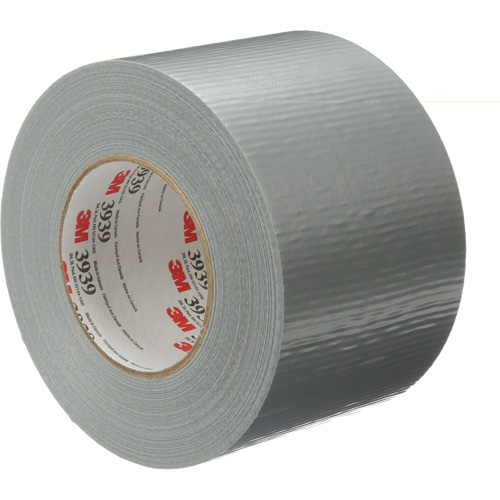 3939 Duct Tape, 9 mils, Silver, 96 mm (3-3/4") x 55 m (180') Moffatt Supply & Specialties