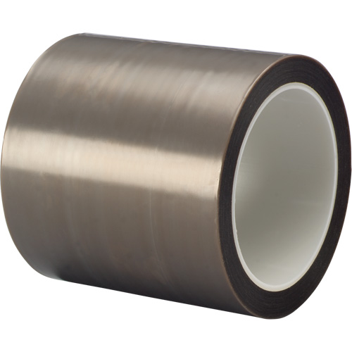 PTFE Skived Film Tape, PTFE, 76 mm (3") W x 33 m (108') L, 3.8 mils Thick Moffatt Supply & Specialties