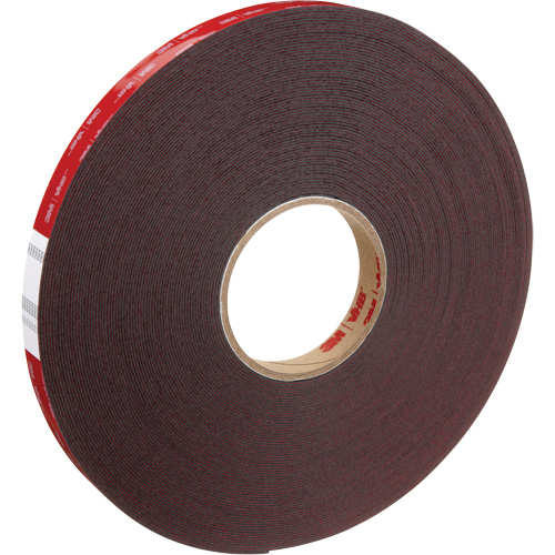 Ruban VHB, 33 m (108') lo x 18 mm (3/4") la, 45 mils, Acrylique Moffatt Supply & Specialties