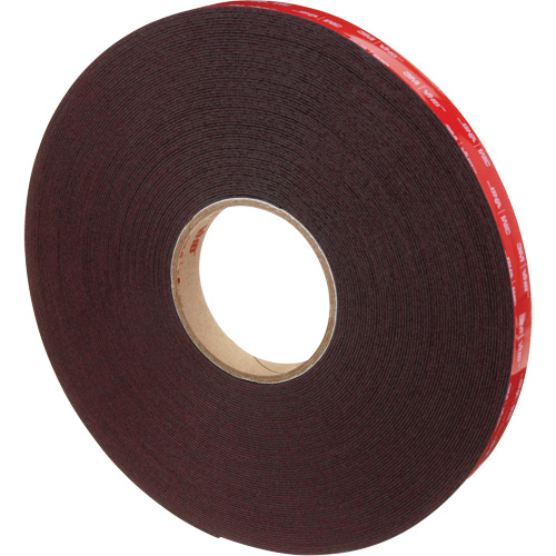 Ruban VHB, 33 m (108') lo x 18 mm (3/4") la, 45 mils, Acrylique Moffatt Supply & Specialties