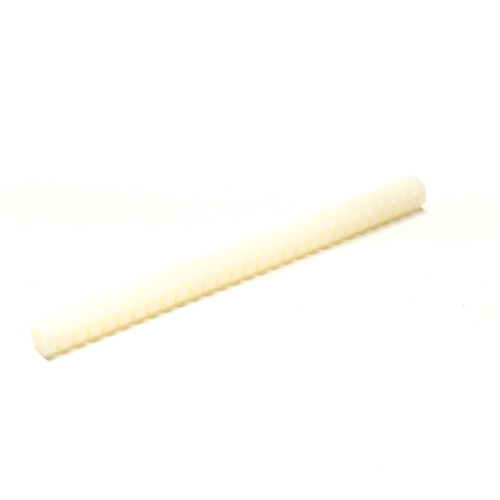 Adh&eacute;sif thermofusible, 5/8" dia x 2" lo, Blanc cass&eacute; Moffatt Supply & Specialties
