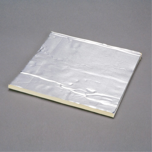 Feuille d'amortissement en mousse et aluminium, Standard, &eacute;paisseur 1/4", 48" lo x 18" la Moffatt Supply & Specialties