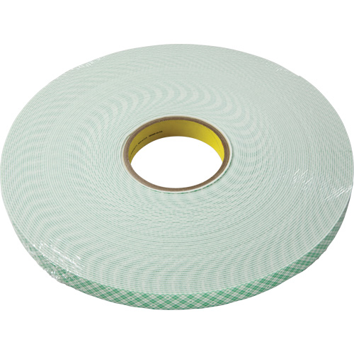 Ruban double face en mousse, 33 m (108') lo x 18 mm (3/4") la, 62,5 mils, Ur&eacute;thane Moffatt Supply & Specialties