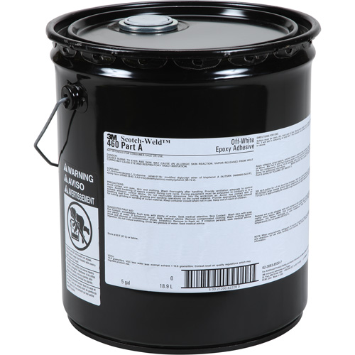 Scotch-Weld Adhesive, 5 gal., Pail, Two-Part, Off-White Moffatt Supply & Specialties