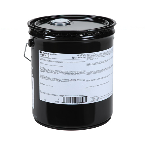 Adh&eacute;sif Scotch-Weld, 5 gal., Seau, Deux composants, Blanc cass&eacute; Moffatt Supply & Specialties