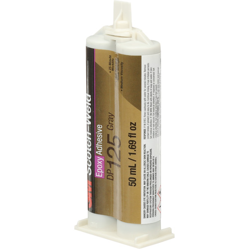 Scotch-Weld Adhesive, 1.7 fl. oz., Cartridge, Two-Part, Grey Moffatt Supply & Specialties