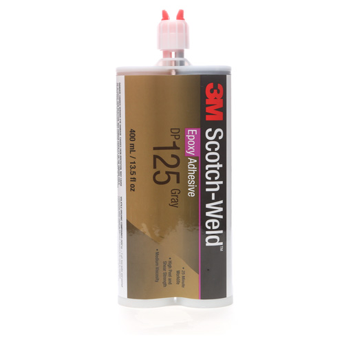 Scotch-Weld Adhesive, 400 ml, Cartridge, Two-Part, Grey Moffatt Supply & Specialties