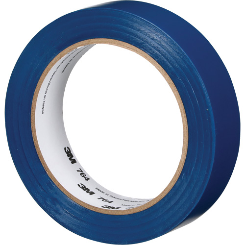 764 General-Purpose Vinyl Tape, 25.4 mm (1") W x 32.9 m (108') L, 5 mils, Blue Moffatt Supply & Specialties