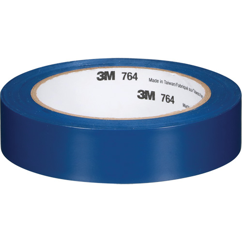 764 General-Purpose Vinyl Tape, 25.4 mm (1") W x 32.9 m (108') L, 5 mils, Blue Moffatt Supply & Specialties