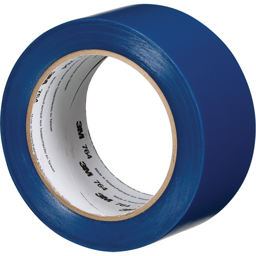 Ruban en vinyle pour travaux g&eacute;n&eacute;raux 764, 50,8 mm (2") la x 32,9 m (108') lo, 5 mils, Bleu Moffatt Supply & Specialties
