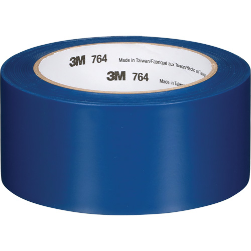 Ruban en vinyle pour travaux g&eacute;n&eacute;raux 764, 50,8 mm (2") la x 32,9 m (108') lo, 5 mils, Bleu Moffatt Supply & Specialties