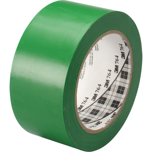 764 General-Purpose Vinyl Tape, 25.4 mm (1") W x 32.9 m (108') L, 5 mils, Green Moffatt Supply & Specialties