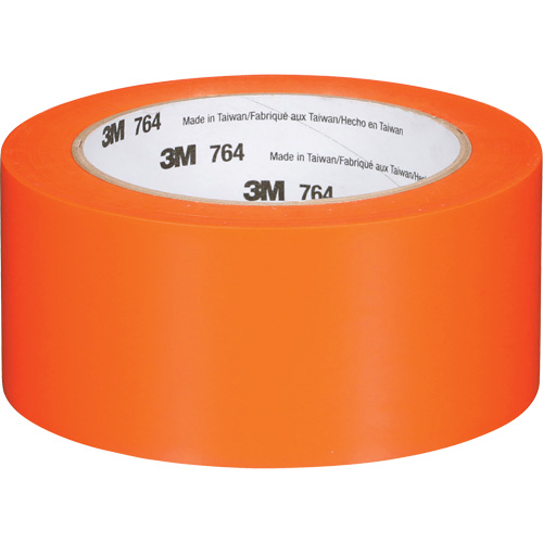 764 General-Purpose Vinyl Tape, 50.8 mm (2") W x 32.9 m (108') L, 5 mils, Orange Moffatt Supply & Specialties