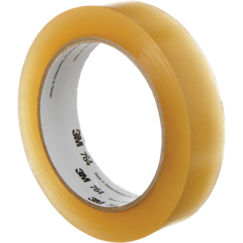 764 General-Purpose Vinyl Tape, 25.4 mm (1") W x 32.9 m (108') L, 5 mils, Clear Moffatt Supply & Specialties
