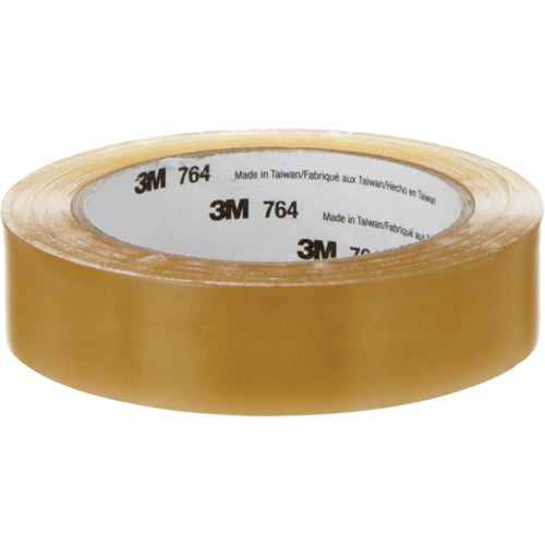 764 General-Purpose Vinyl Tape, 25.4 mm (1") W x 32.9 m (108') L, 5 mils, Clear Moffatt Supply & Specialties
