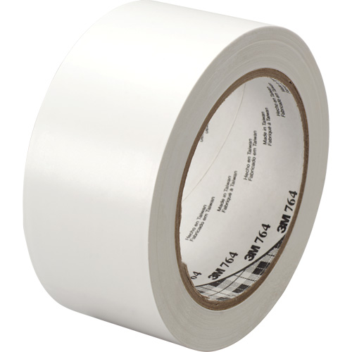 764 General-Purpose Vinyl Tape, 25.4 mm (1") W x 32.9 m (108') L, 5 mils, White Moffatt Supply & Specialties