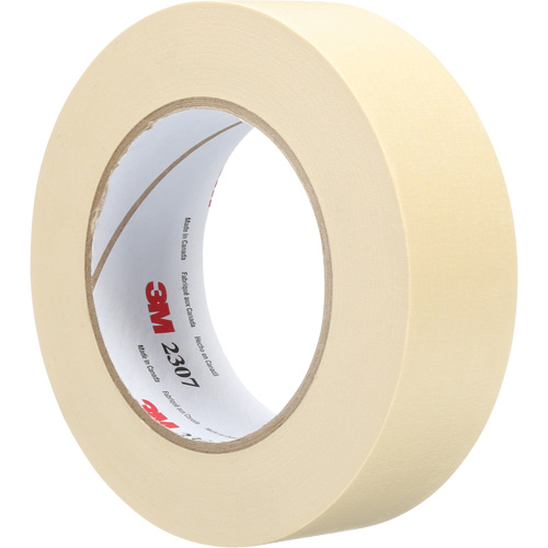 2307 Masking Tape, 36 mm (1-1/2") x 55 m (180'), Tan Moffatt Supply & Specialties