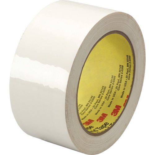 483 Polyethylene Tape, 25.4 mm (1") W x 32.9 m (108') L, 5.3 mils, White Moffatt Supply & Specialties