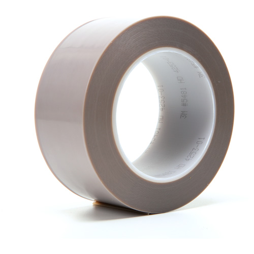 PTFE Skived Film Tape, PTFE, 25.4 mm (1") W x 33 m (108') L, 6.8 mils Thick Moffatt Supply & Specialties