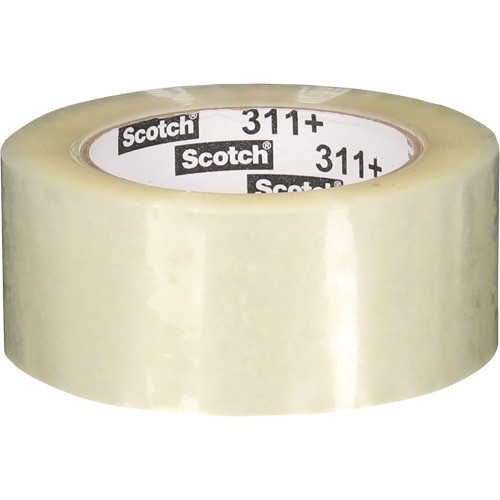 Scotch&reg; 311+ Box Sealing Tape, Acrylic Adhesive, 48 mm (1-22/25") x 100 m (328') Moffatt Supply & Specialties