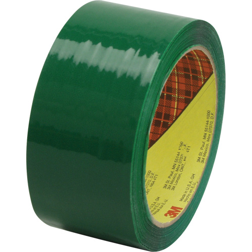 Scotch&reg; Box Sealing Tape 371, Hot Melt Adhesive, 1.9 mils, 48 mm (2") x 100 m (328') Moffatt Supply & Specialties