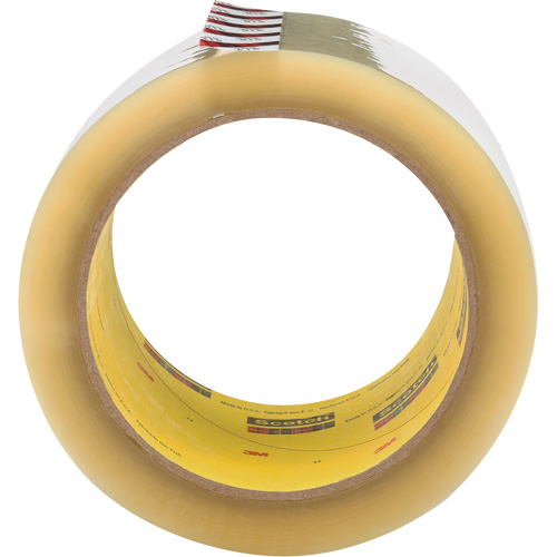 Scotch&reg; Box Sealing Tape 373, Hot Melt Adhesive, 2.5 mils, 72 mm (3") x 50 m (164') Moffatt Supply & Specialties