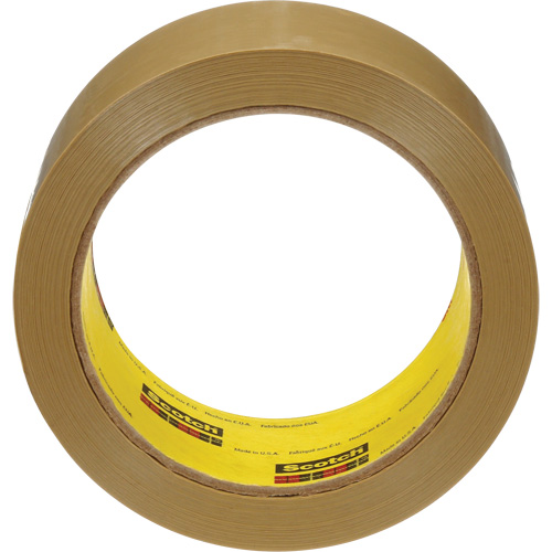 Scotch&reg; Box Sealing Tape 373, Hot Melt Adhesive, 2.5 mils, 48 mm (2") x 50 m (164') Moffatt Supply & Specialties