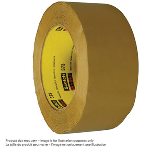 Ruban pour sceller les boîtes Scotch 373, Adh&eacute;sif Thermofusible, 2,5 mils, 72 mm (3") x 50 m (164') Moffatt Supply & Specialties