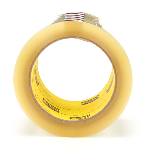 Ruban pour sceller les boîtes Scotch 375, Adh&eacute;sif Thermofusible, 3,1 mils, 72 mm (3") x 50 m (164') Moffatt Supply & Specialties