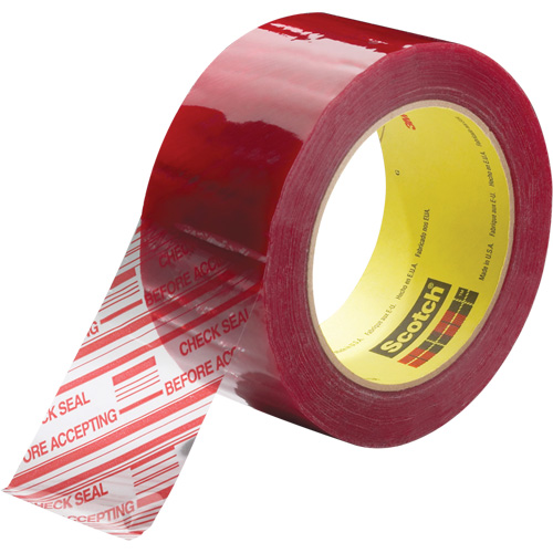 Scotch&reg; Security Message Box Sealing Tape 3779, Acrylic Adhesive, 1.8 mils, 48 mm (2") x 914 m (2998') Moffatt Supply & Specialties