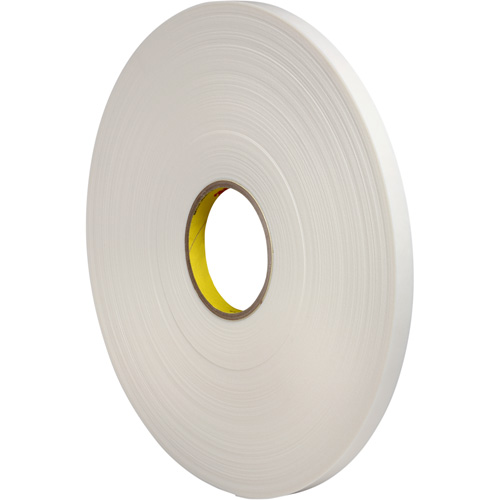 Foam Tape, 33 m (108') L x 12 mm (1/2") W, 64 mils, Urethane Moffatt Supply & Specialties