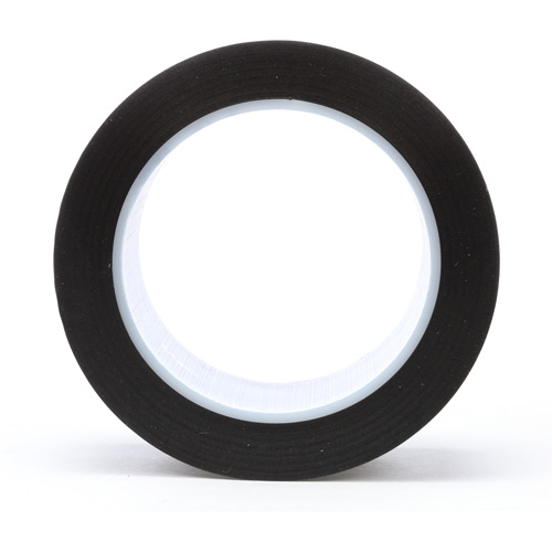 471 Vinyl Tape, 50.8 mm (2") W x 32.9 m (108') L, 5.2 mils, Black Moffatt Supply & Specialties