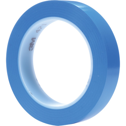 Ruban en vinyle 471, 19 mm (3/4") la x 32,9 m (108') lo, 5,3 mils, Bleu Moffatt Supply & Specialties